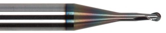 Micro fraise hémisphérique Z2 MD  E25UF + EZI-ALPHA +l3