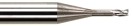 Micro Endmill Z3 SC  E25UF + l3