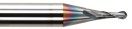 Ball Nose Micor Endmill Z2 SC  E25UF + EZI-ALPHA