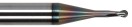 Ball Nose Micor Endmill Z2 SC  E25UF +l3
