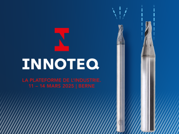 Innoteq2025 fraise carbure avec arrosage central et peripherique