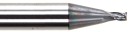 Micro Fräser Z3 HM  E25UF + EZI-ALPHA + Fase